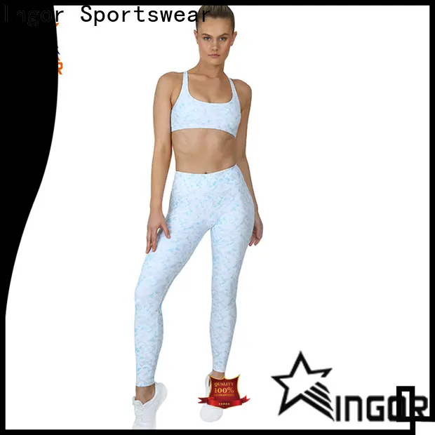 INGOR custom eco yoga wear overseas market for sport 1