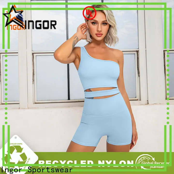 INGOR recycled material fabric to enhance the capacity of sports for women 1