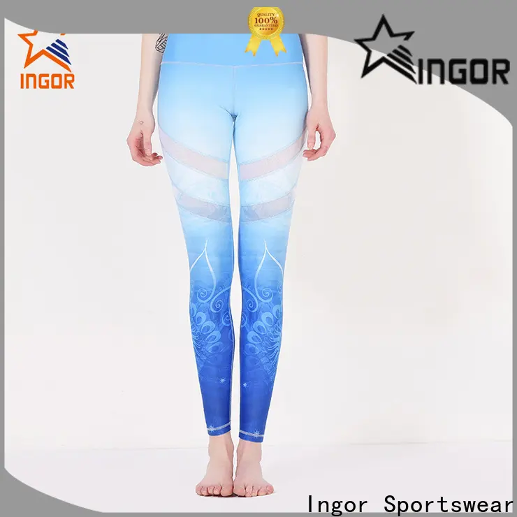 INGOR women and yoga pants with four needles six threads for girls 1