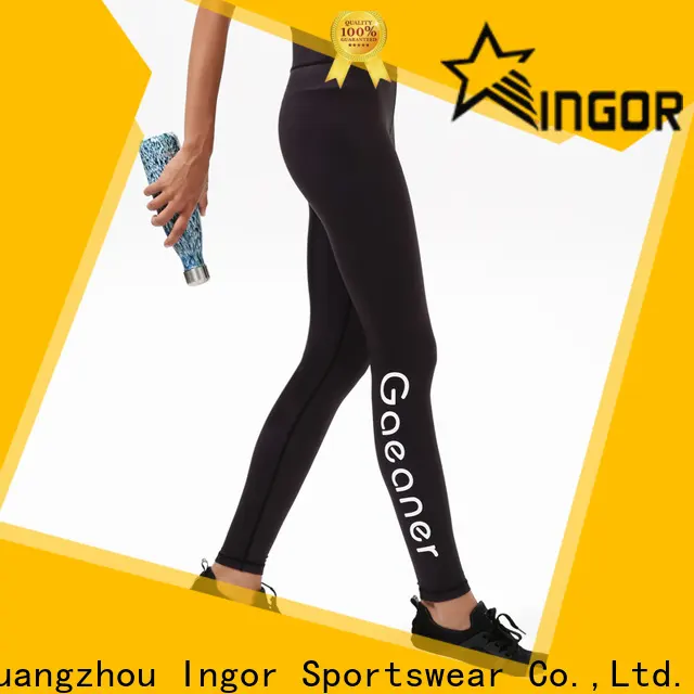 yoga pants blue with four needles six threads for ladies 1