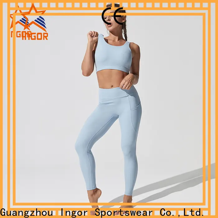 INGOR custom eco yoga wear factory price for women 1