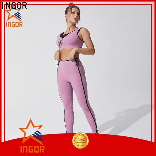 INGOR yoga shorts outfit bulk production for gym 1