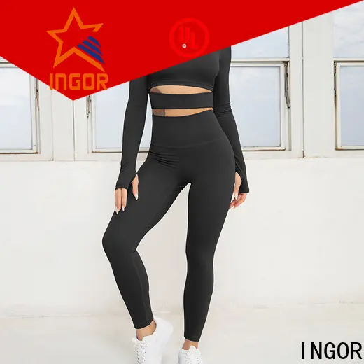 INGOR soft recycled fabric suppliers to enhance the capacity of sports for girls 1