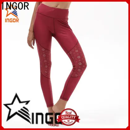 INGOR durability yoga pants hot women with four needles six threads for ladies 1
