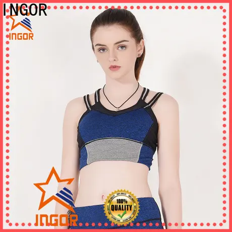 INGOR purple womens sports bra on sale at the gym 1