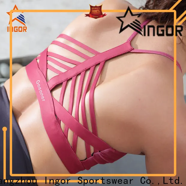 INGOR soft crop top sports bra with high quality for sport 1