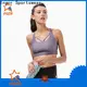 breathable sports bra for running white with high quality for girls 1
