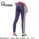 ladies long yoga pants black with four needles six threads for ladies 1