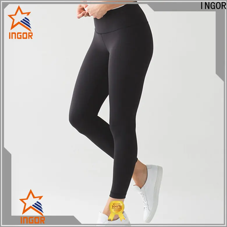 INGOR waist ladies yoga pants with high quality 1