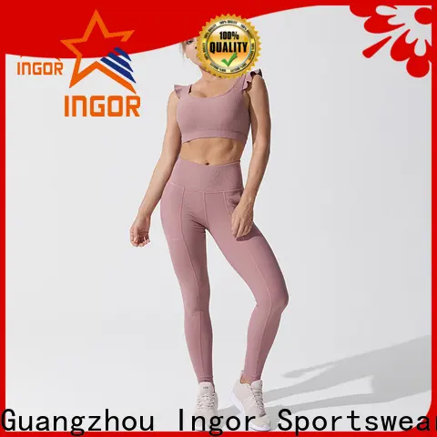 INGOR organic cotton yoga wear bulk production for women 1