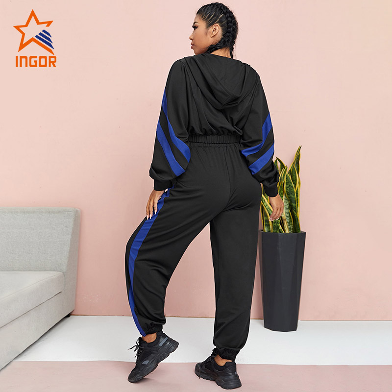 INGOR custom polo sport jacket with high quality for ladies 3