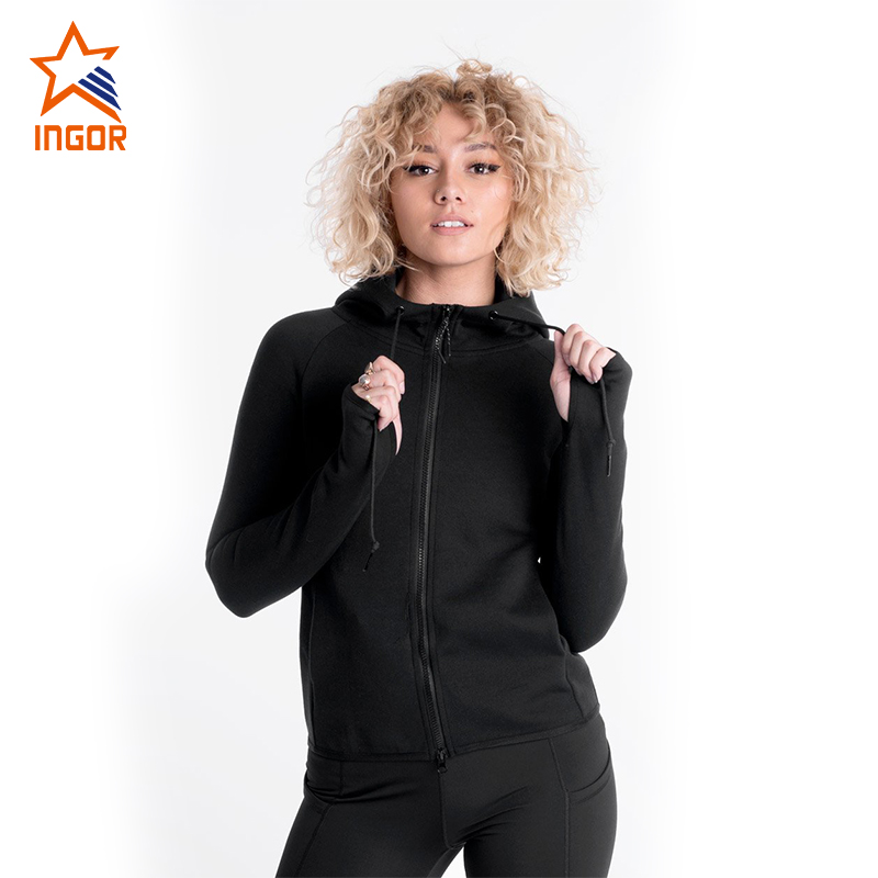 INGOR custom sport jacket supplier at the gym 3