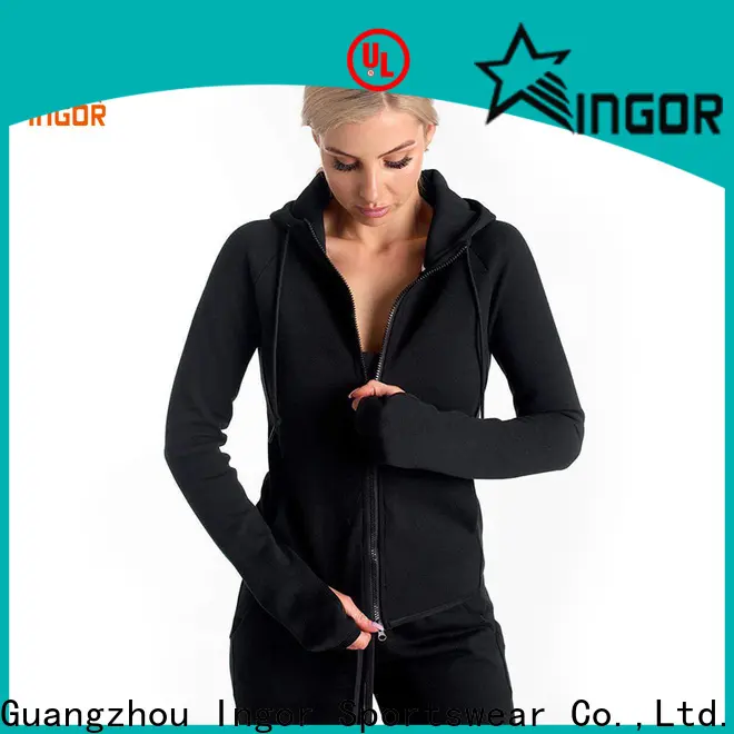 INGOR custom sport jacket supplier at the gym 1