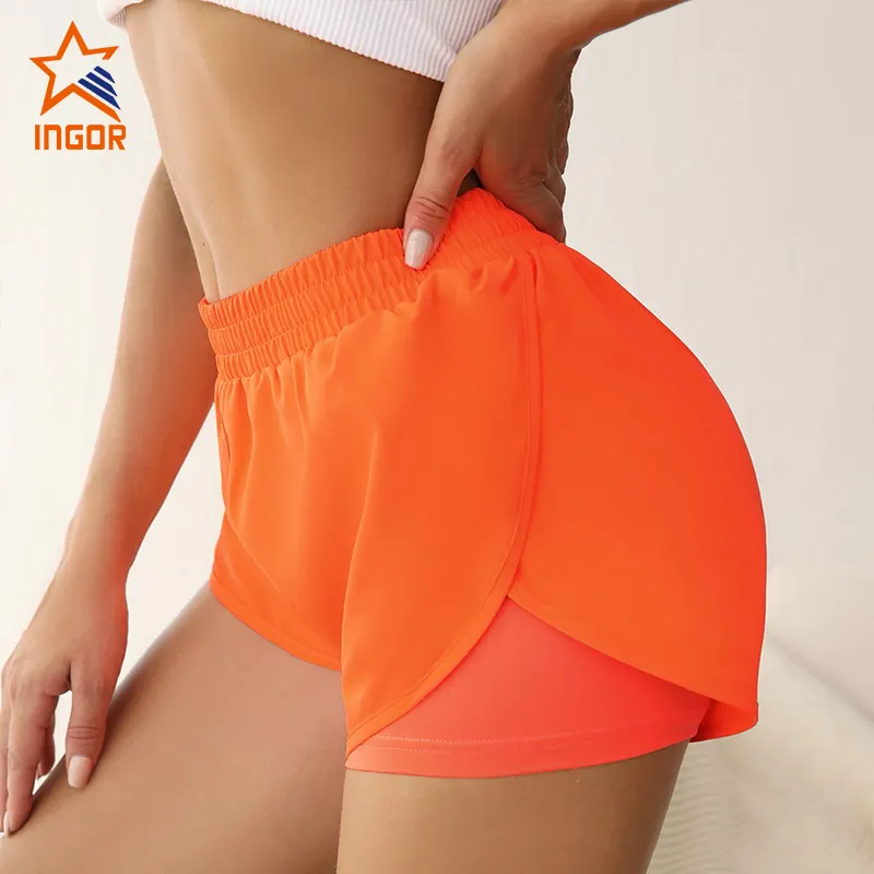 INGOR high quality wholesale women's shorts with high quality for sportb 6