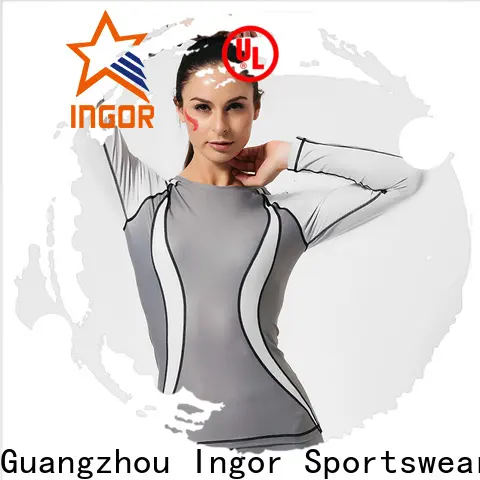 INGOR workout crop tank with racerback design for ladies1 1