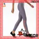 INGOR plain ladies yoga pants with four needles six threads 1