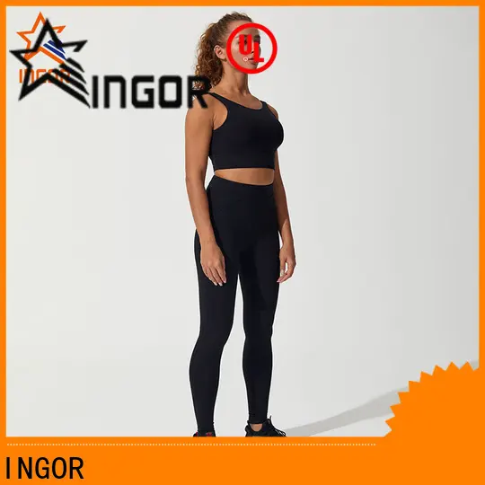 INGOR custom yoga wear suit slimming factory price for gym 1