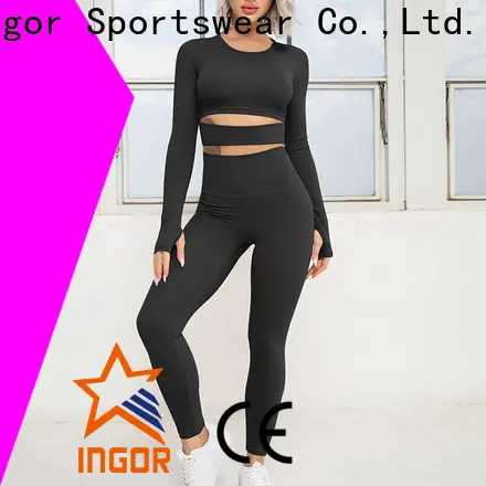 INGOR recycled fabric manufacturers with high quality at the gym 1