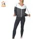 Ingorsports Custom Fitness Apparel Deep Scoop U Back Sports Bra With Reflective Tape Contrast Color & Loose Fit Cutting Jogger Pant Set With Two Side Pocket4 4