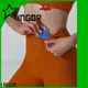 INGOR fashion high waisted gym shorts at the gym 1