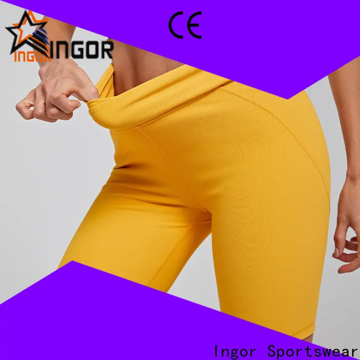 INGOR yoga wholesale women's shorts workshops for yoga 1