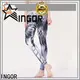 INGOR durability women and yoga pants with four needles six threads at the gym 1