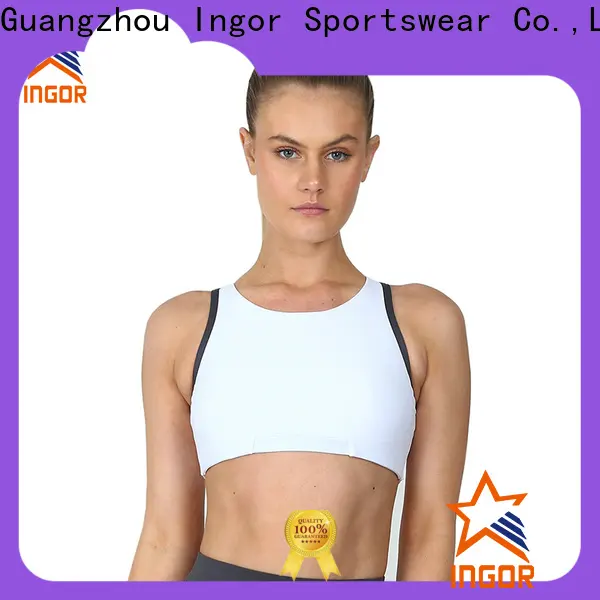 soft white sports bra wireless to enhance the capacity of sports at the gym 1