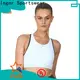INGOR black compression sports bra on sale at the gym 1