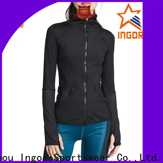INGOR woman athletic jacket mens supplier for yoga 1