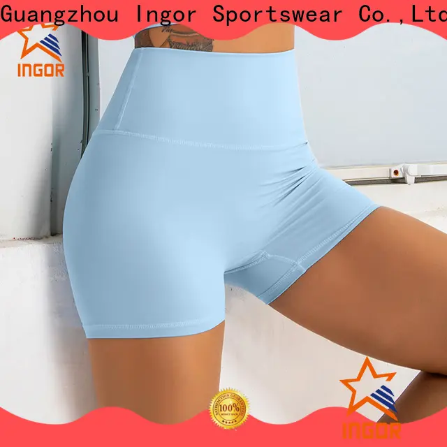 INGOR waisted women's sport shorts on sale for girls 1