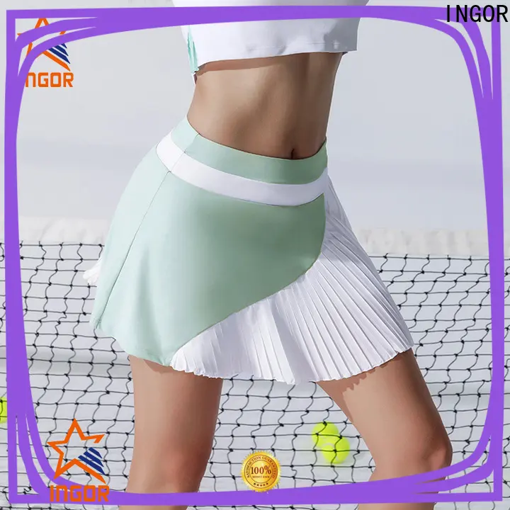 INGOR fashion womens tennis shorts marketing at the gym 1