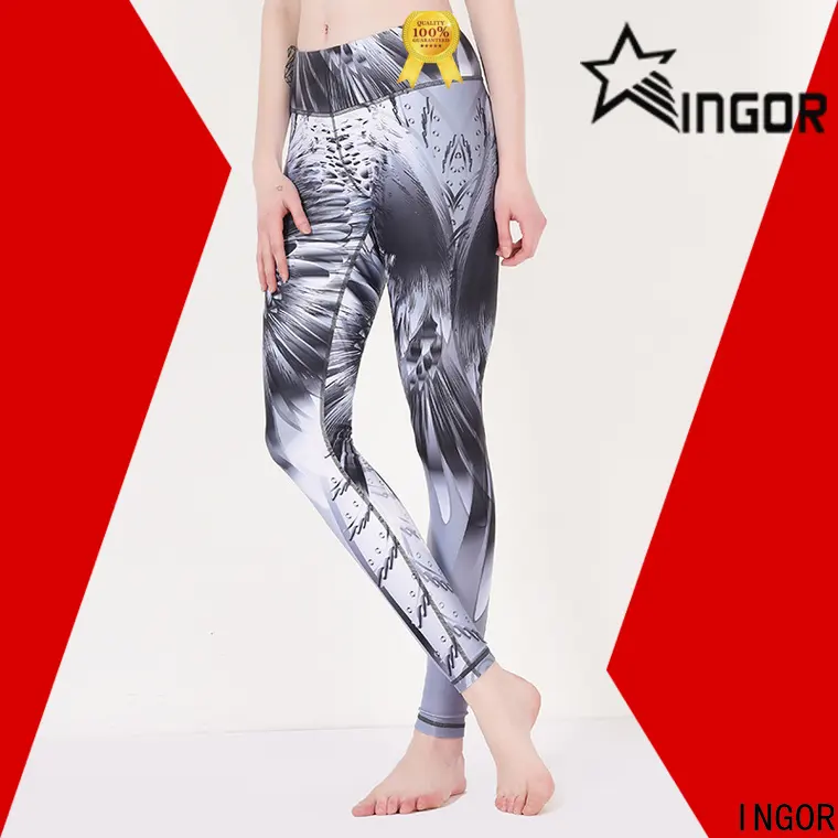 INGOR durability long yoga pants for women with high quality for ladies 1