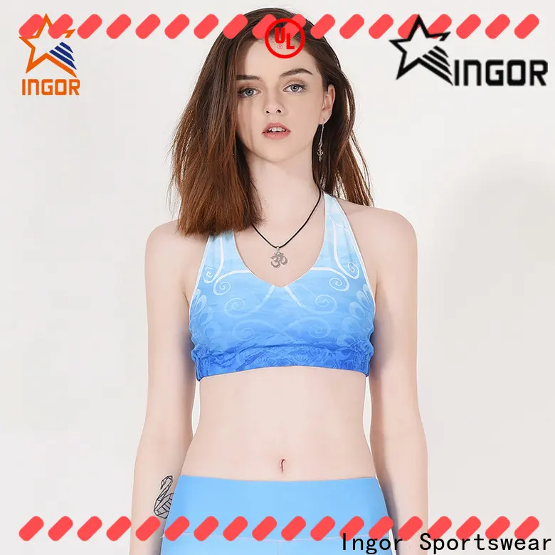 INGOR cross high impact sports bra with high quality at the gym 1