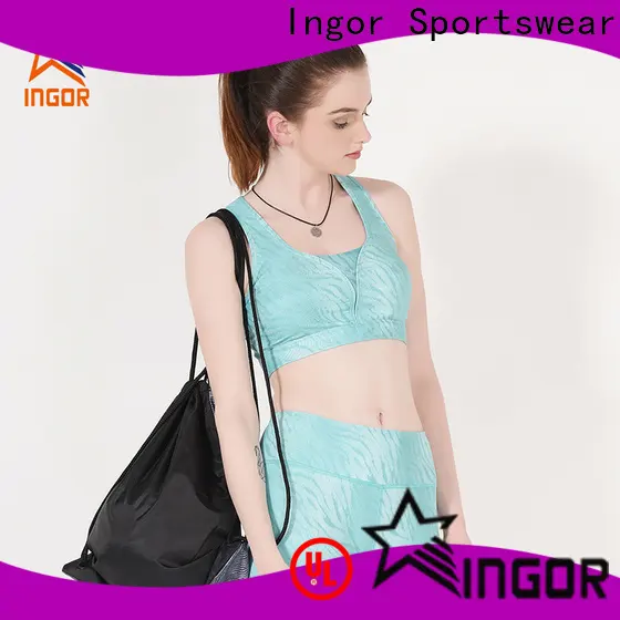 INGOR activewear sports crop top to enhance the capacity of sports for girls 1