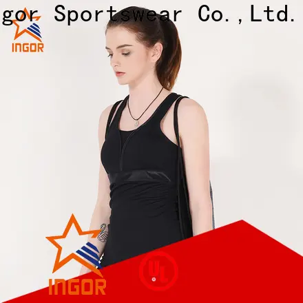 personalized yoga tops sports with racerback design for yoga 1