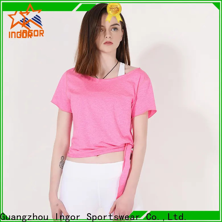 INGOR fashion yoga tops with racerback design for sport 1