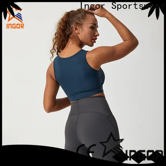 INGOR online white sports bra to enhance the capacity of sports at the gym 1