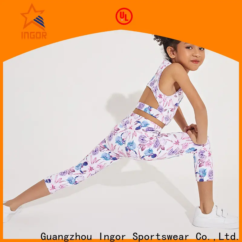INGOR convenient childrens sports wear solutions for yoga 1