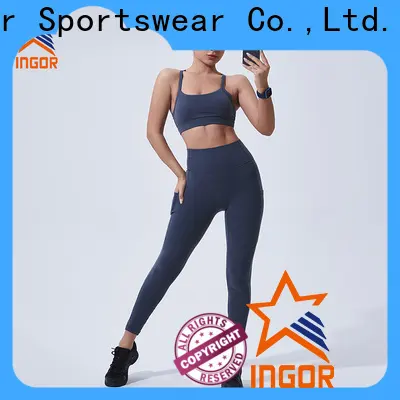 INGOR online yoga shorts outfit marketing for women 1