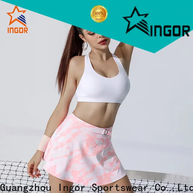 INGOR tennis women clothes production at the gym 1