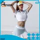 soft yoga tops summer with racerback design for ladies 1