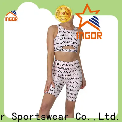 INGOR fashion comfortable yoga clothes supplier for gym 1