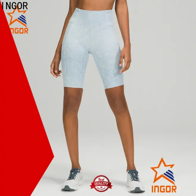 INGOR fashion cotton cycling shorts at the gym 1