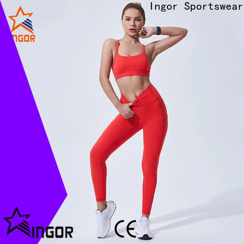 INGOR fashion yoga sports wear bulk production for women 1