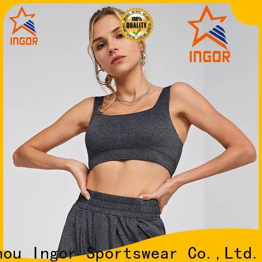 INGOR padded crop top bras with high quality at the gym 1