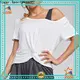 custom crop tank mesh on sale for yoga 1