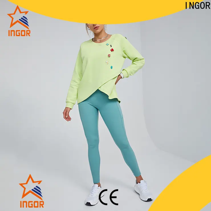 INGOR custom hot yoga attire bulk production for ladies 1