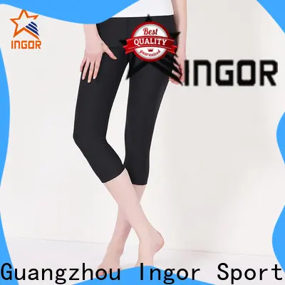 INGOR womens woman in see through yoga pants with four needles six threads for ladies 1