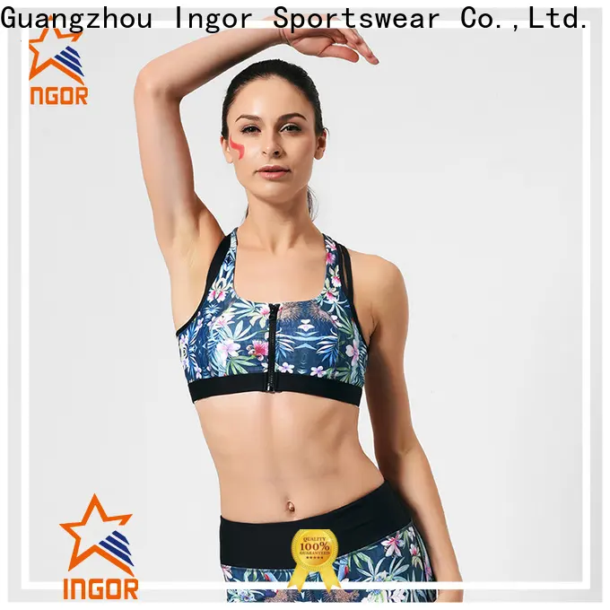 INGOR custom high support sports bra with high quality for sport 1