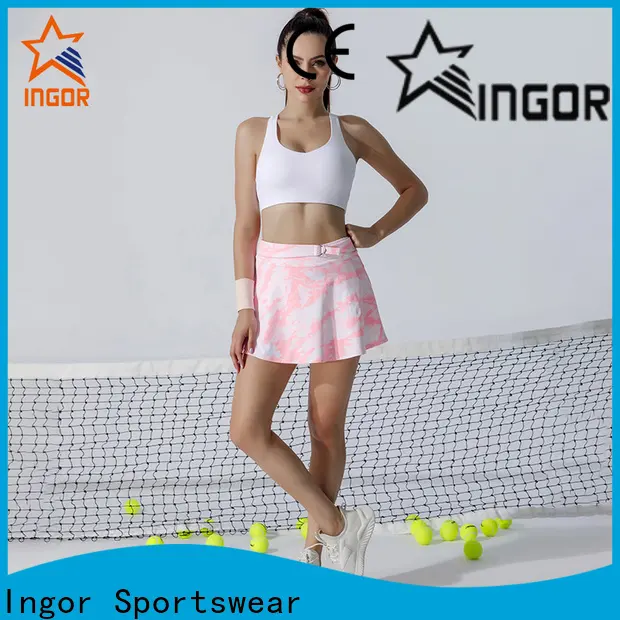 INGOR soft tennis outfit woman experts at the gym 1